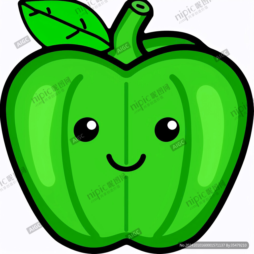 卡通苹果头像