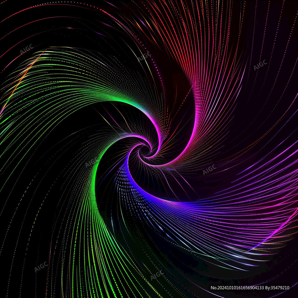 轨迹炫彩背景