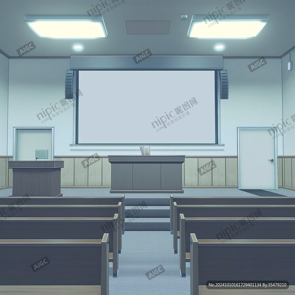 教室插画