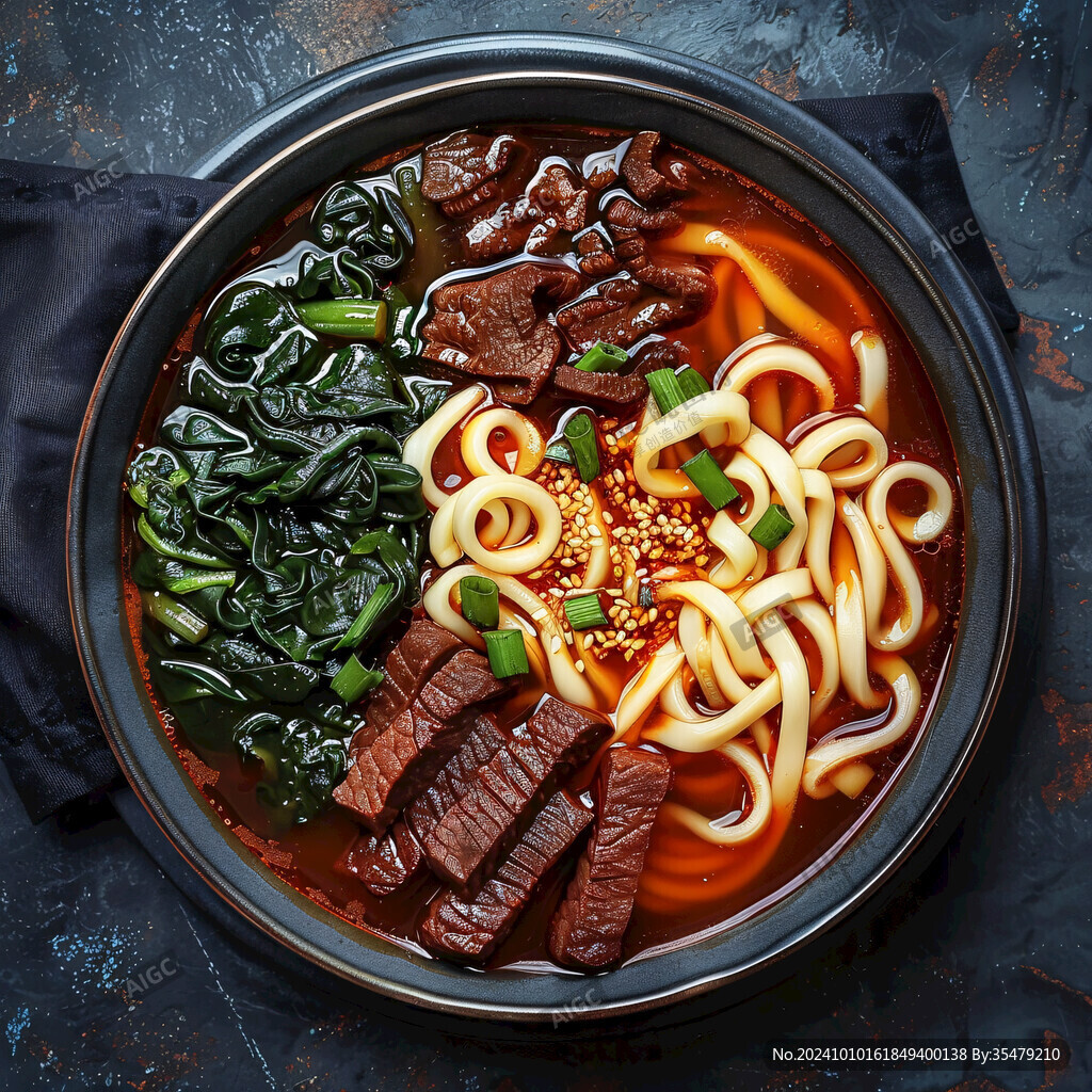 玉米面条广告牛肉面