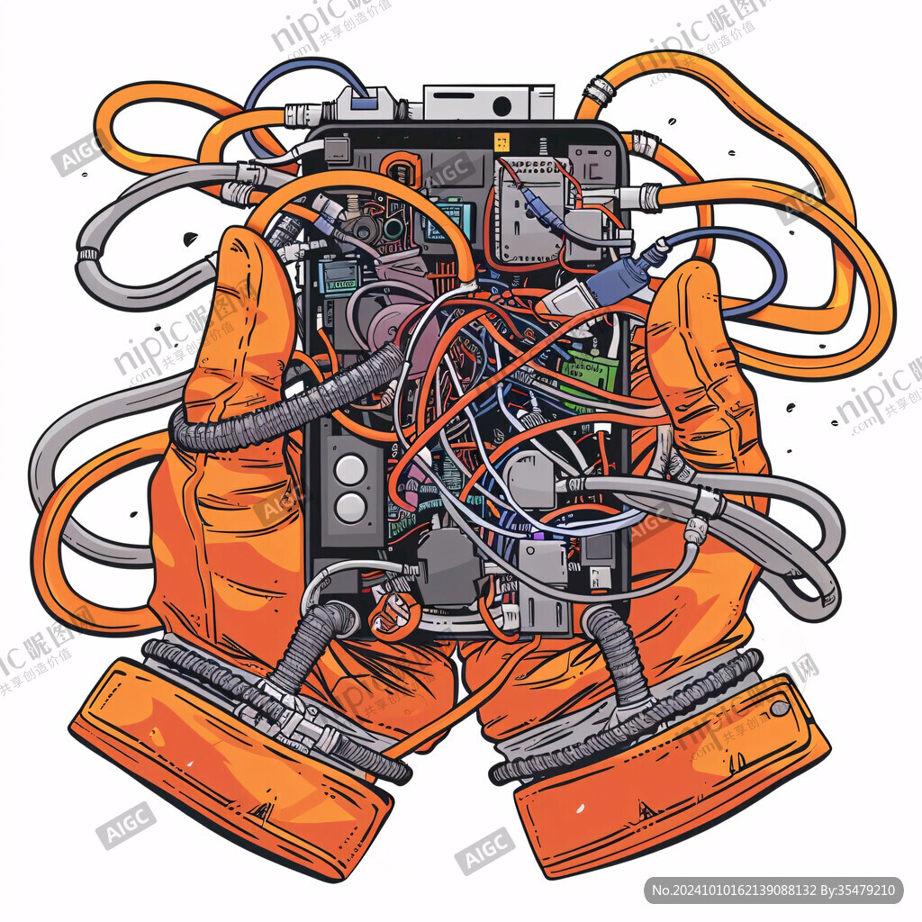 机甲风卡通人物