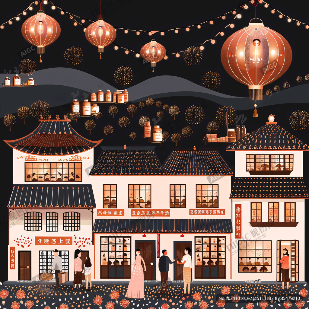 民国风零食店铺