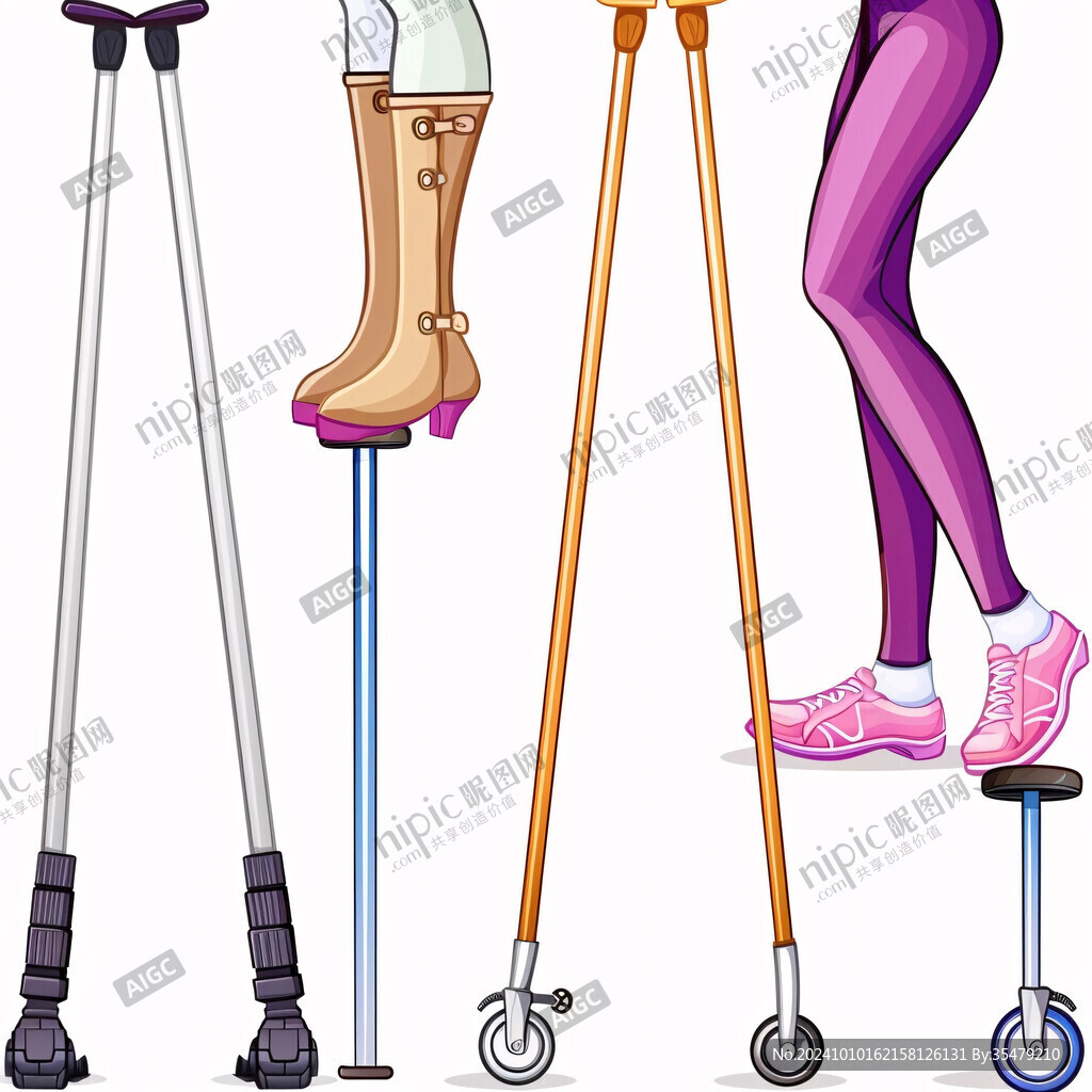 拐杖拐棍素材