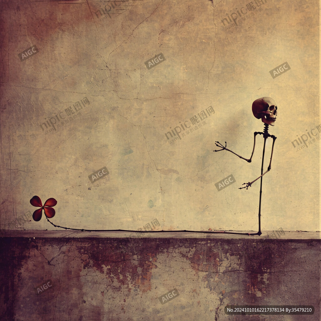 孤身一人背景素材