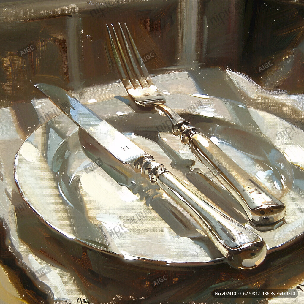 欧洲文化高档餐具