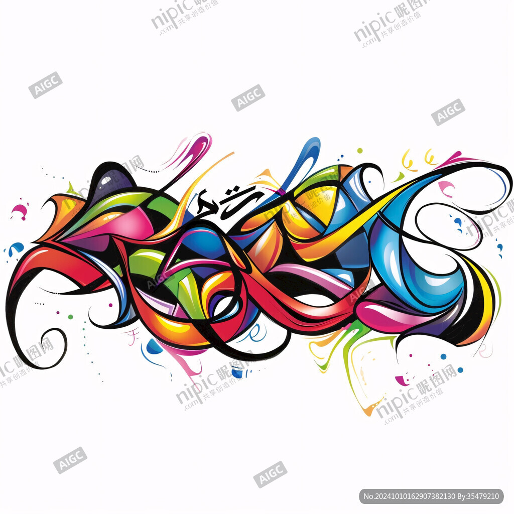 时尚动感简易图案