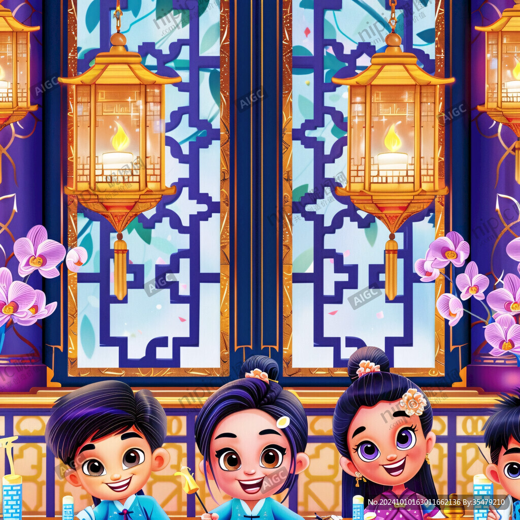灯会卡通人物