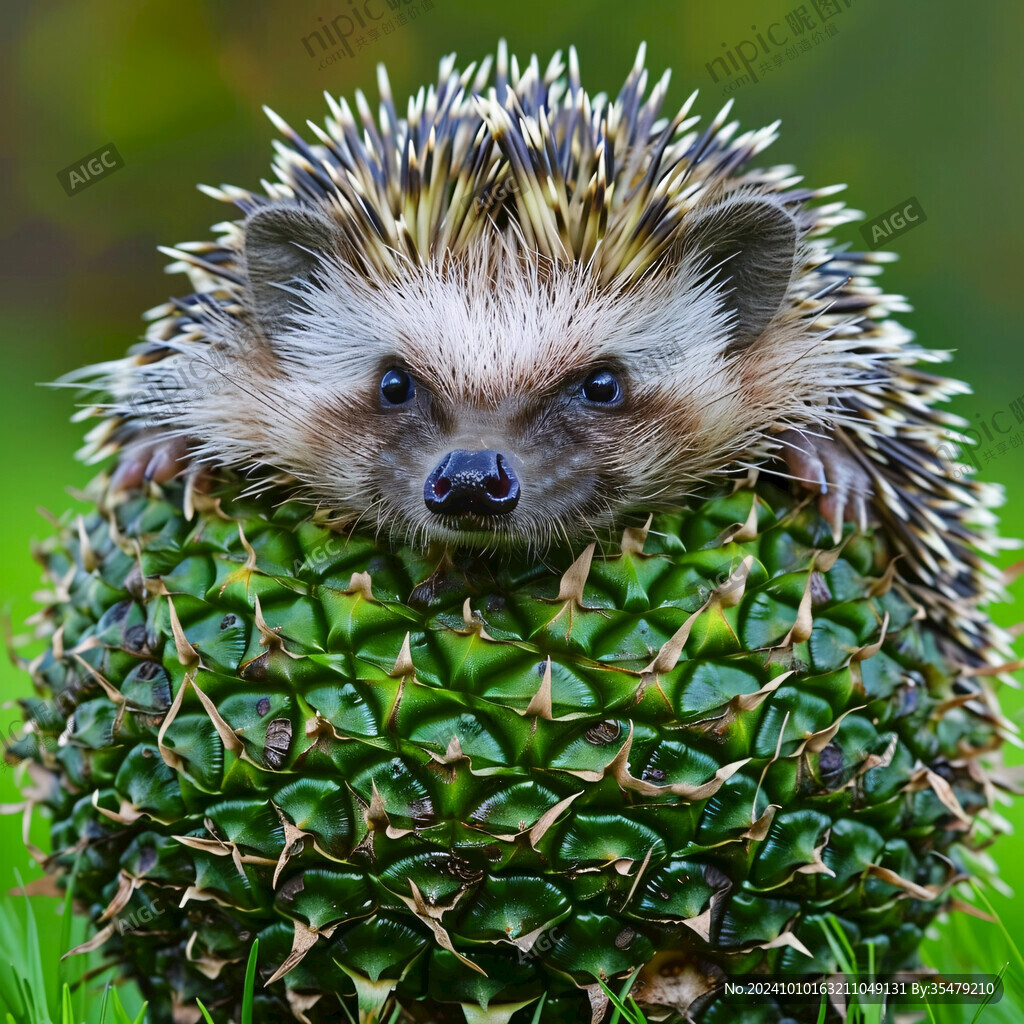 可爱小刺猬