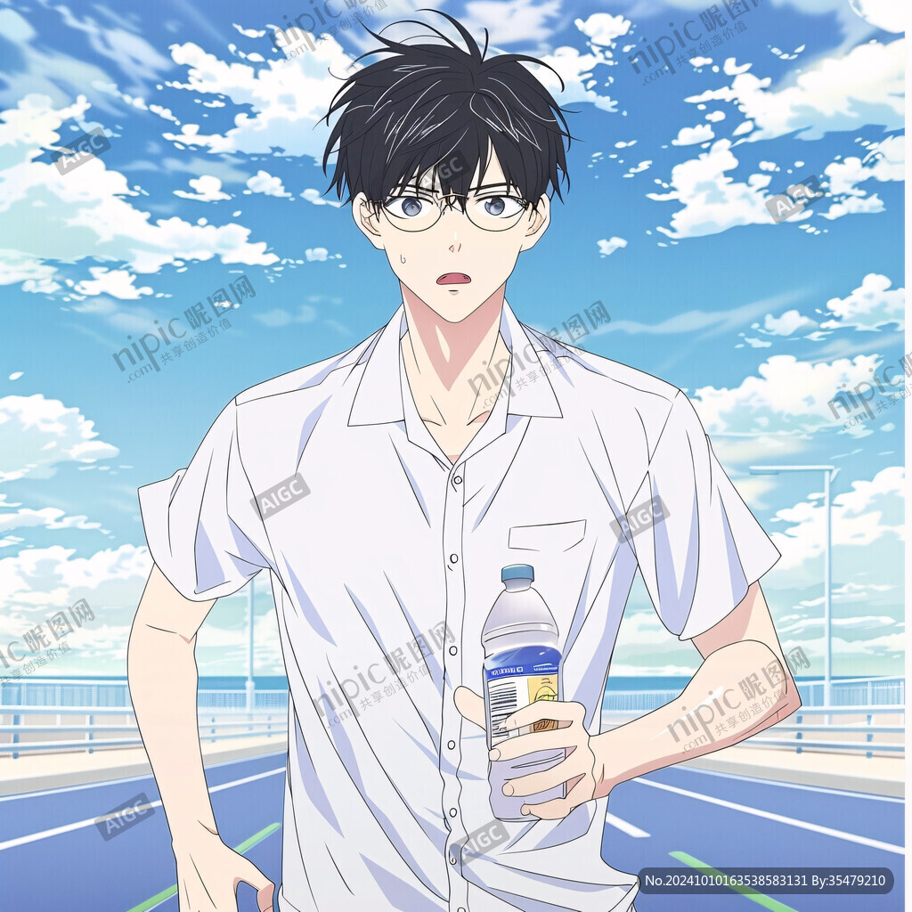 青春年少校园漫画人物