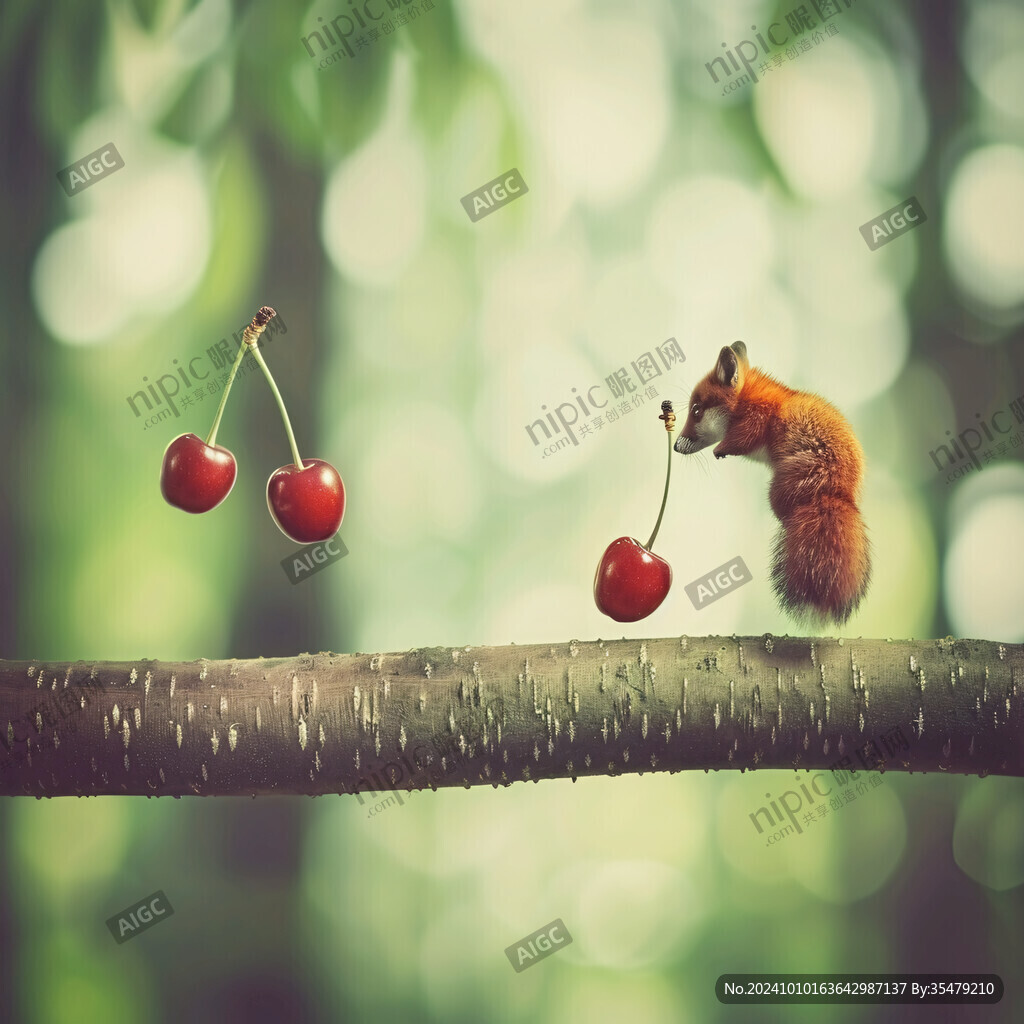 果子红豆樱桃红杏