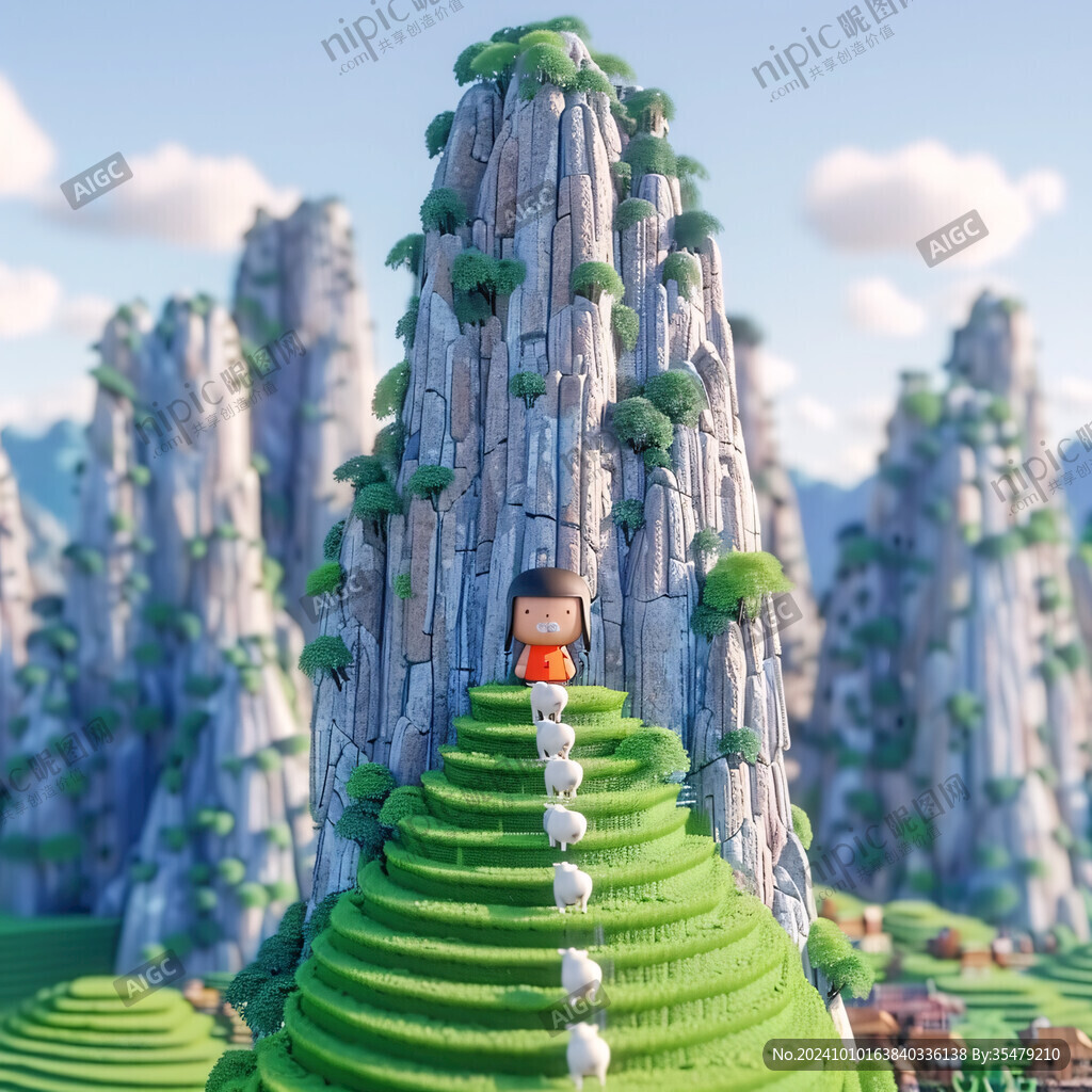 小人国背景实拍