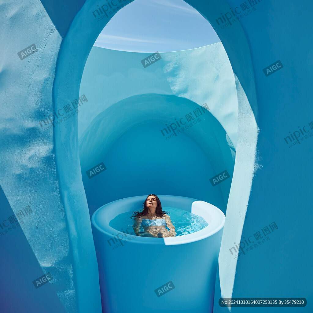 超现实泳池