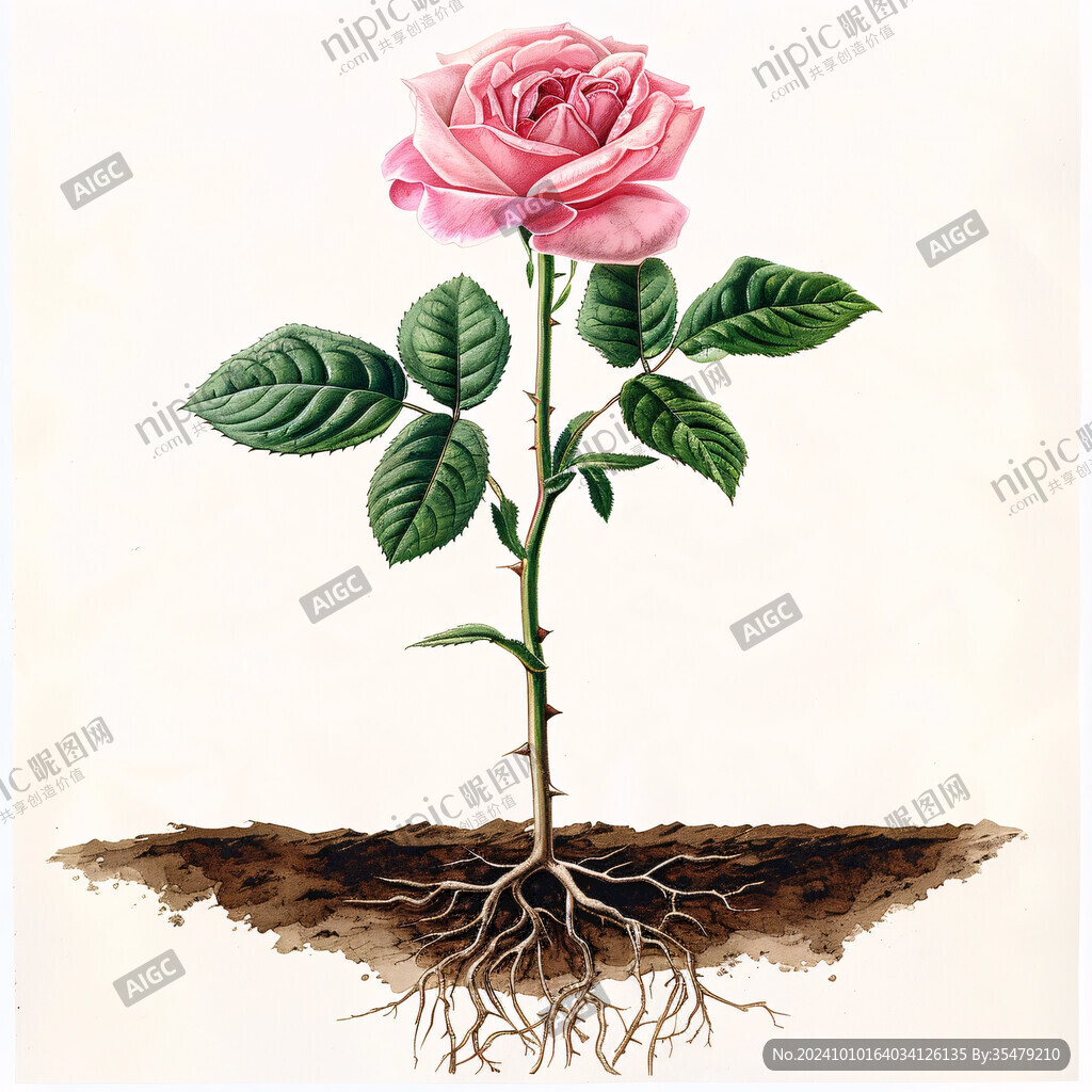 落地生根插画