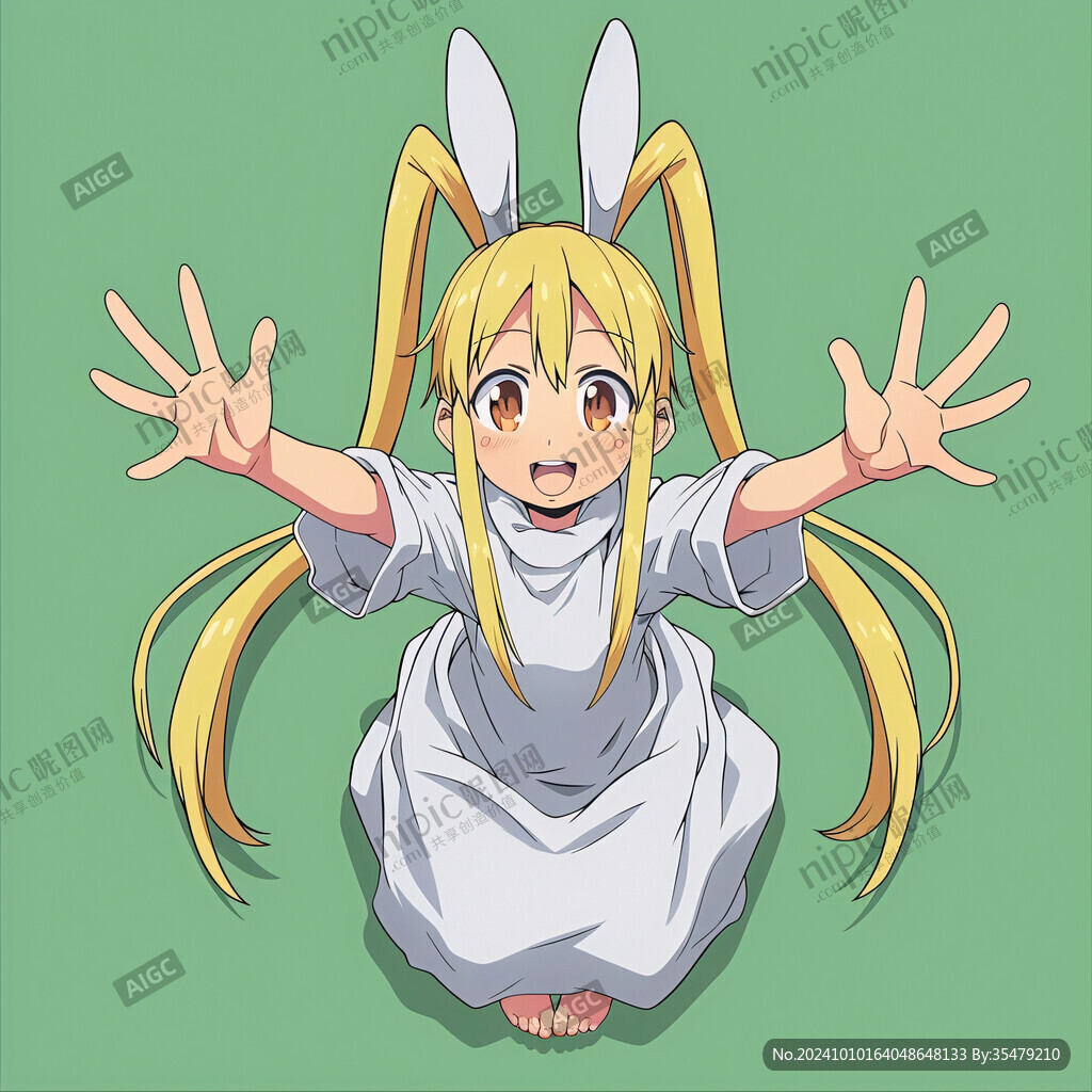 小兔子拟人形象