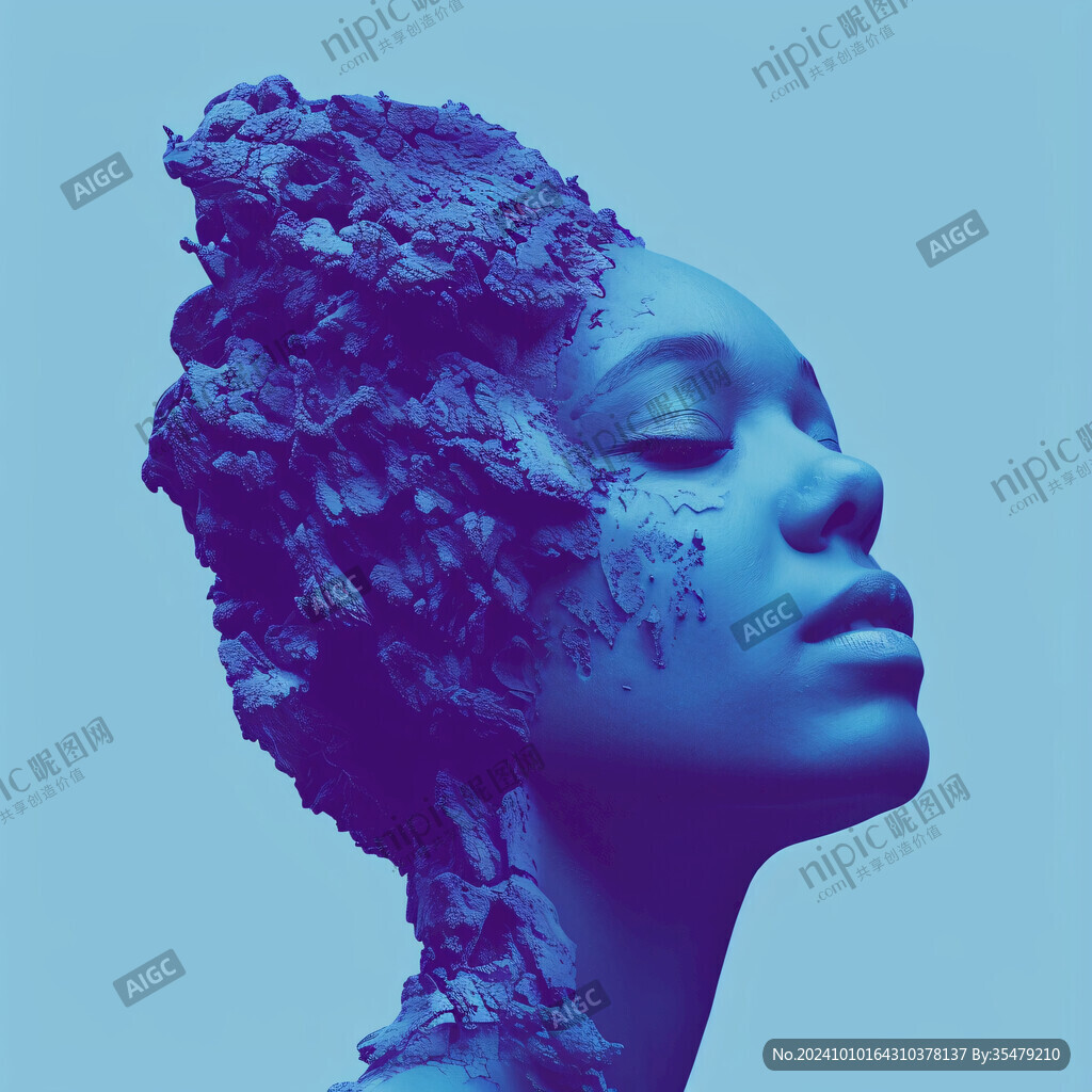 天外来客蓝色大脑门