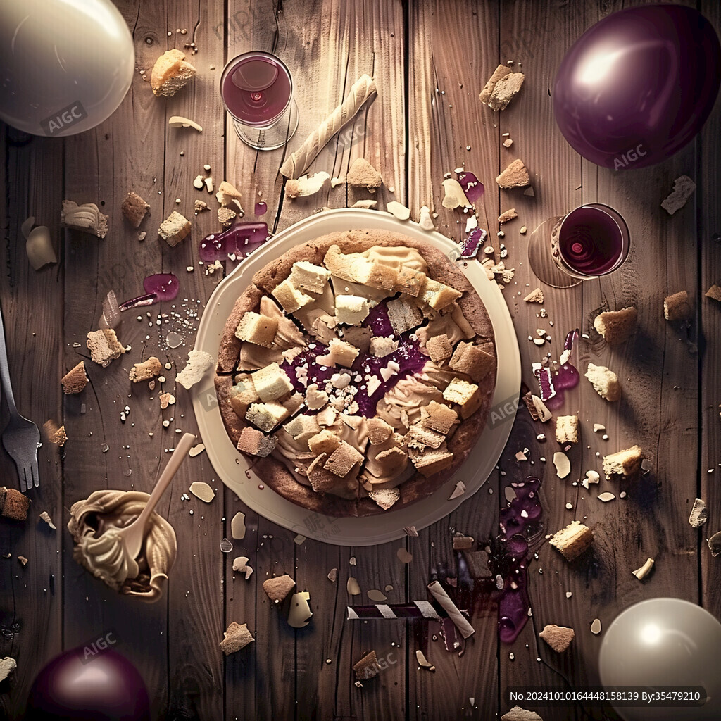 食品类目创意空间合成