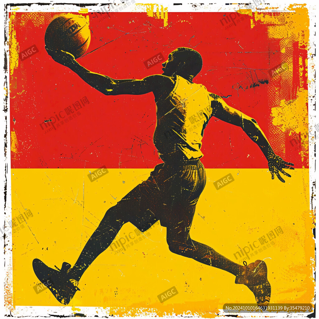 篮球广告篮球人物图片