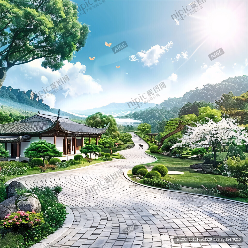 园林花园山峰房地产