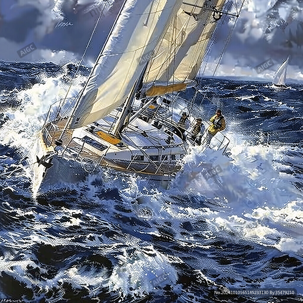 扬帆启航高清画