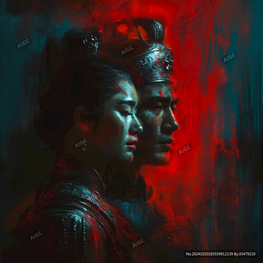 电影插画原画海报