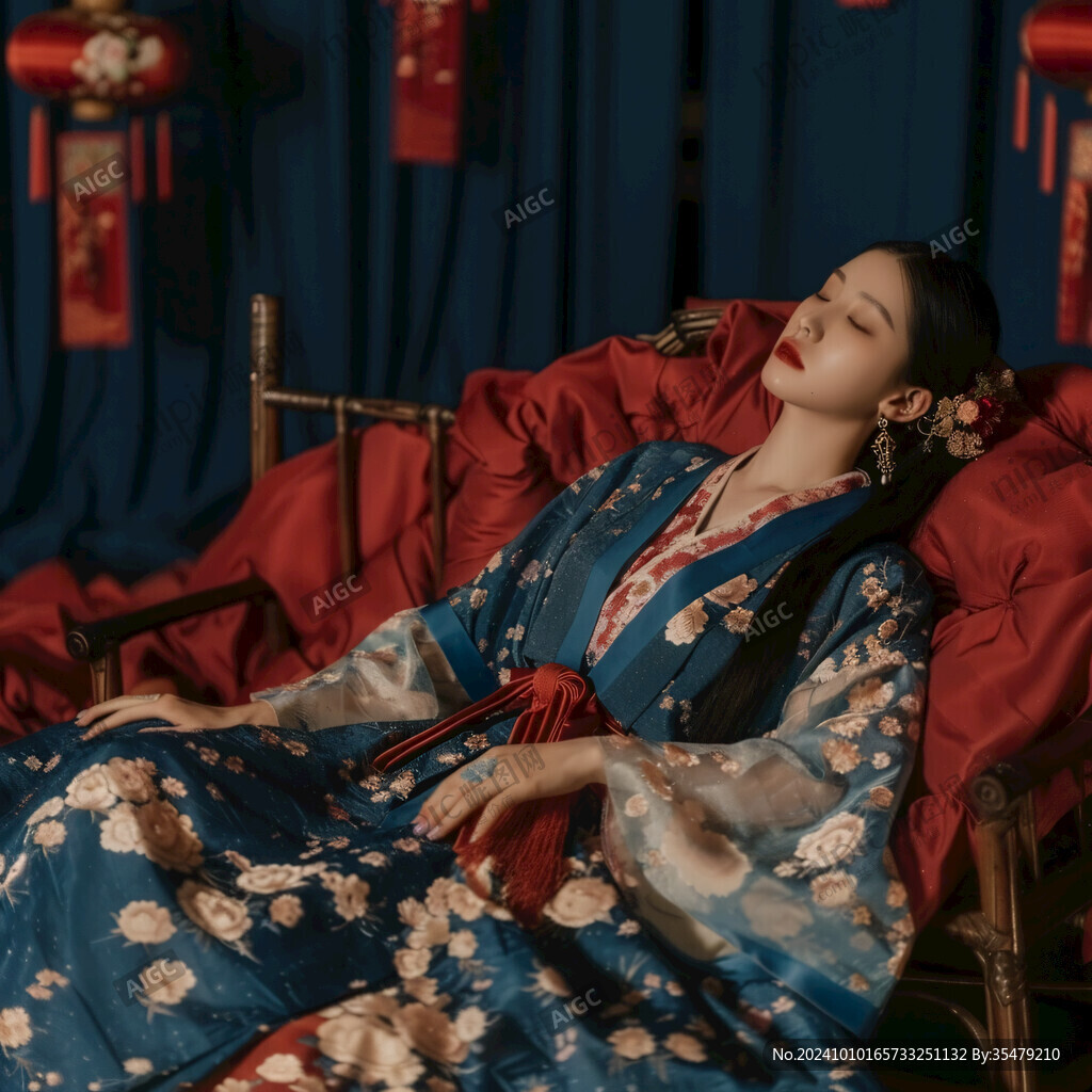 红金唐代宫廷风