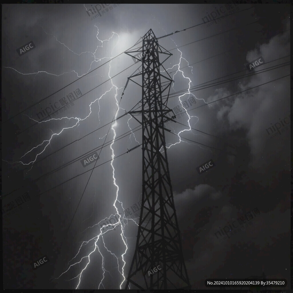 供电题材背景素材