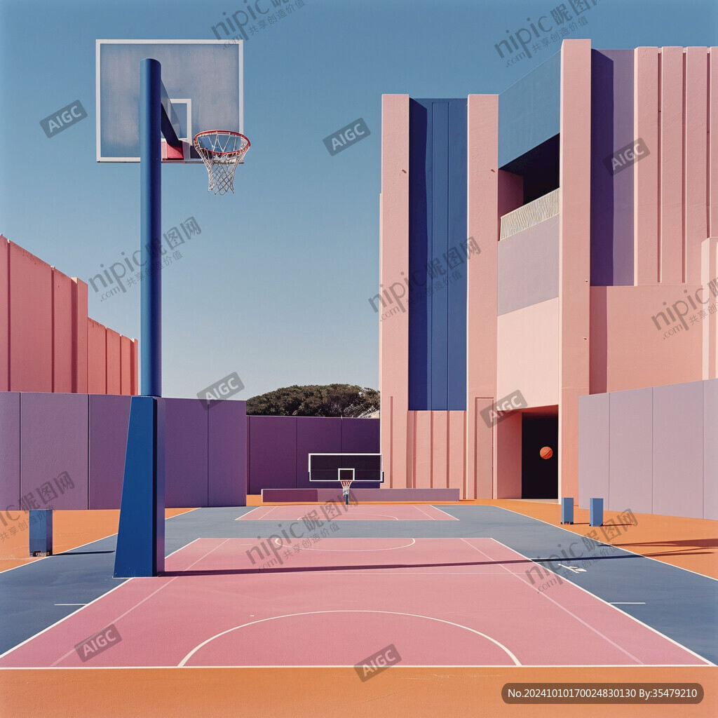 篮球公园背景