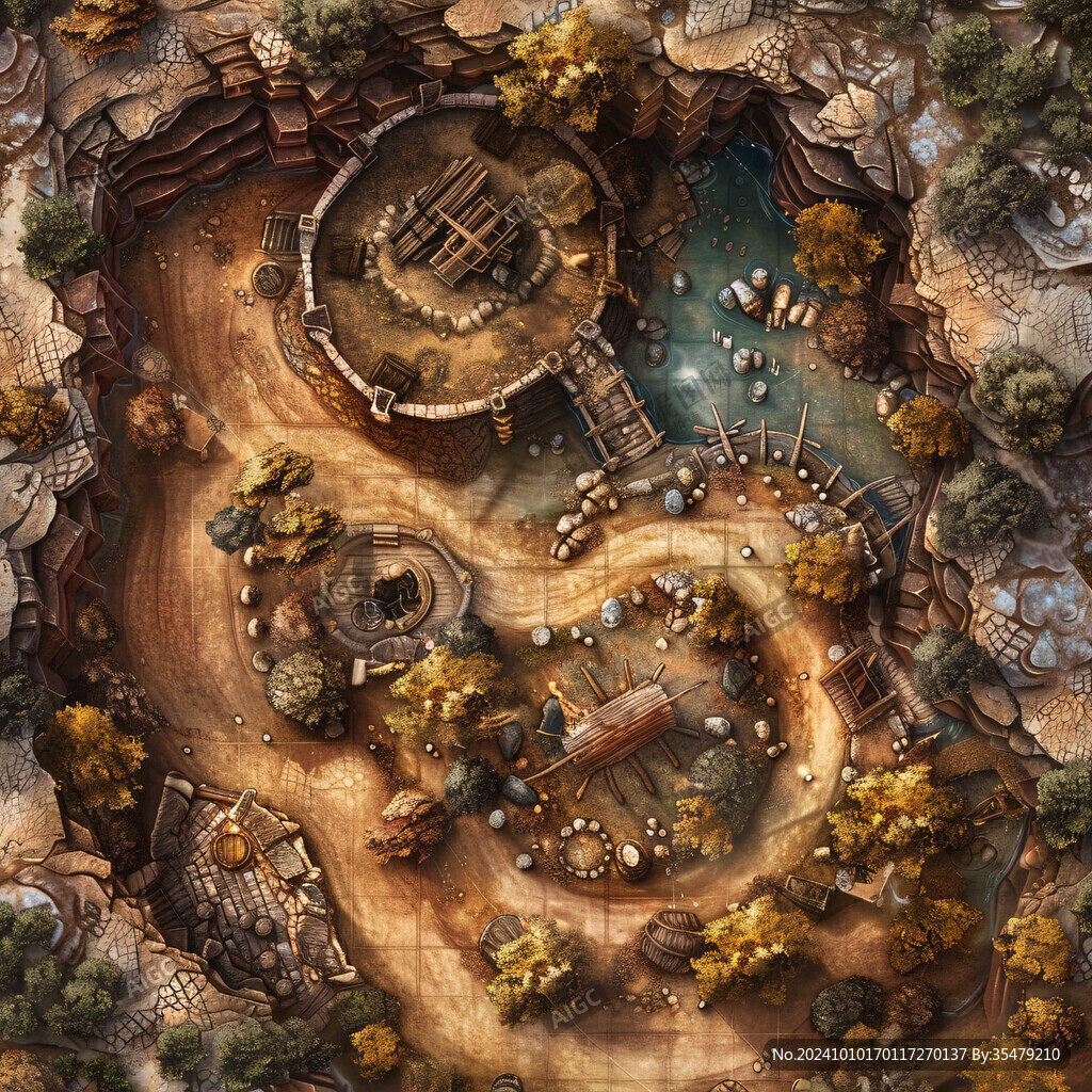 写实风游戏景观设计