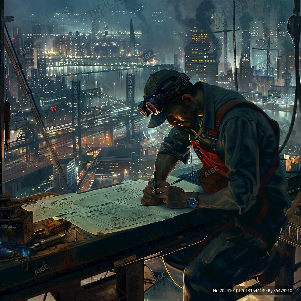 工业场景工业题材