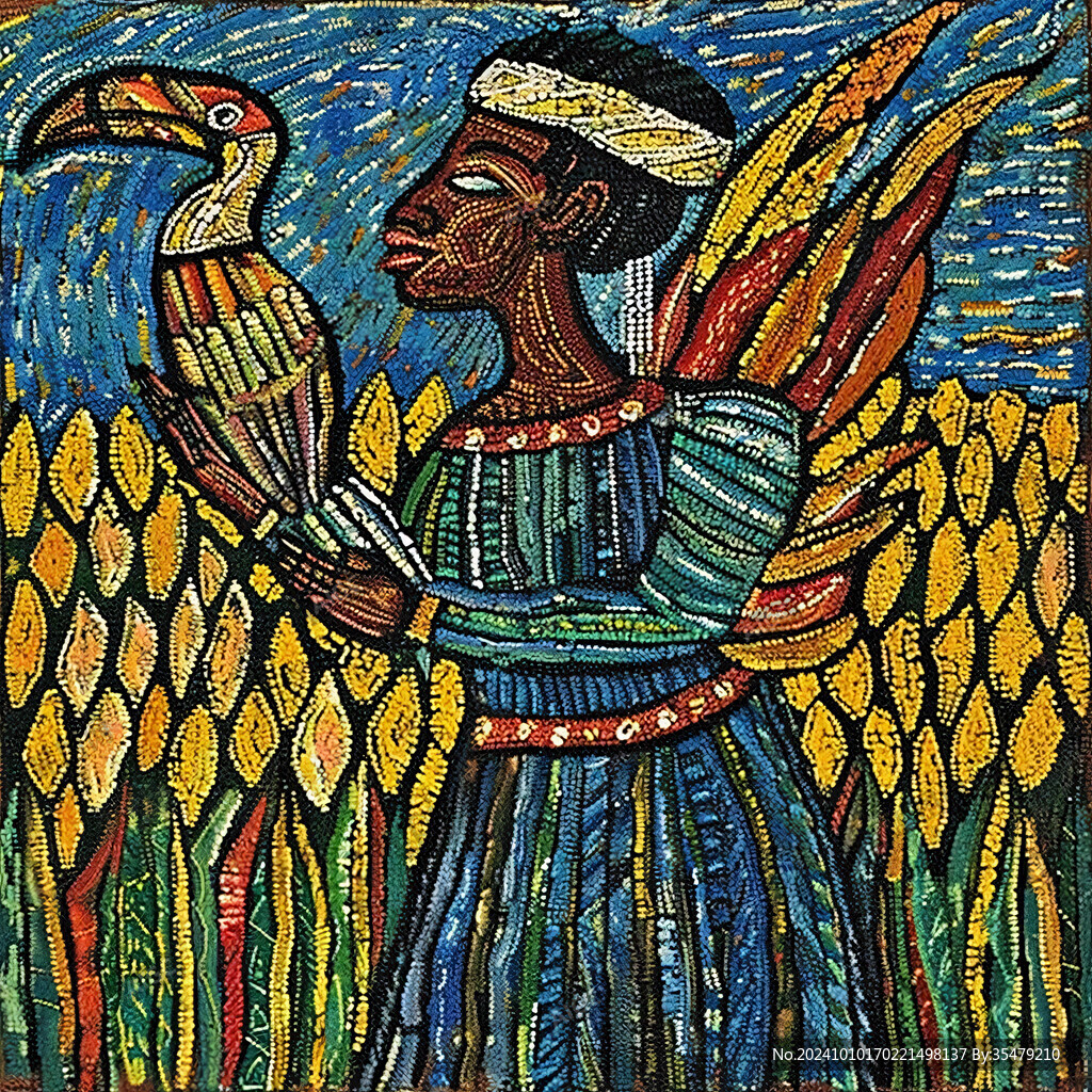 杰伊涅卡马赛克壁画