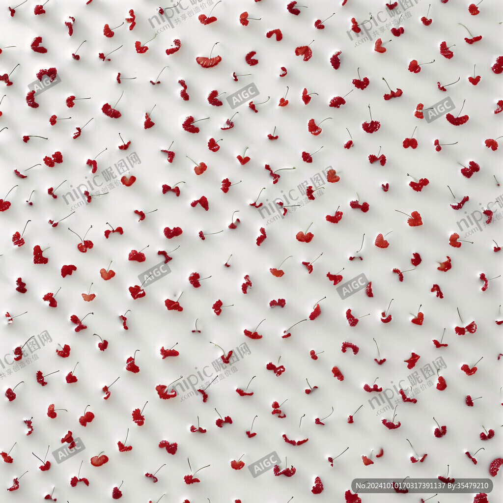 红心心底纹背景心形