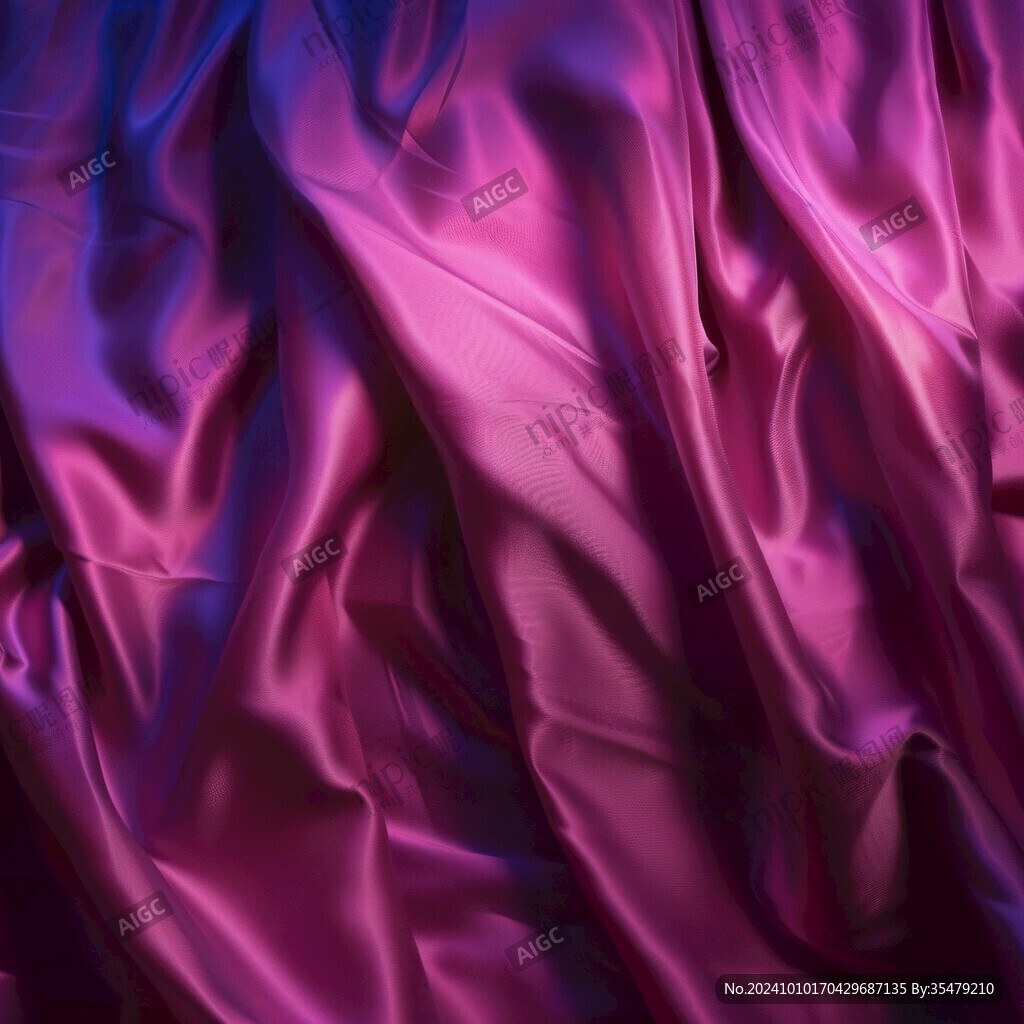 紫色动感丝绸