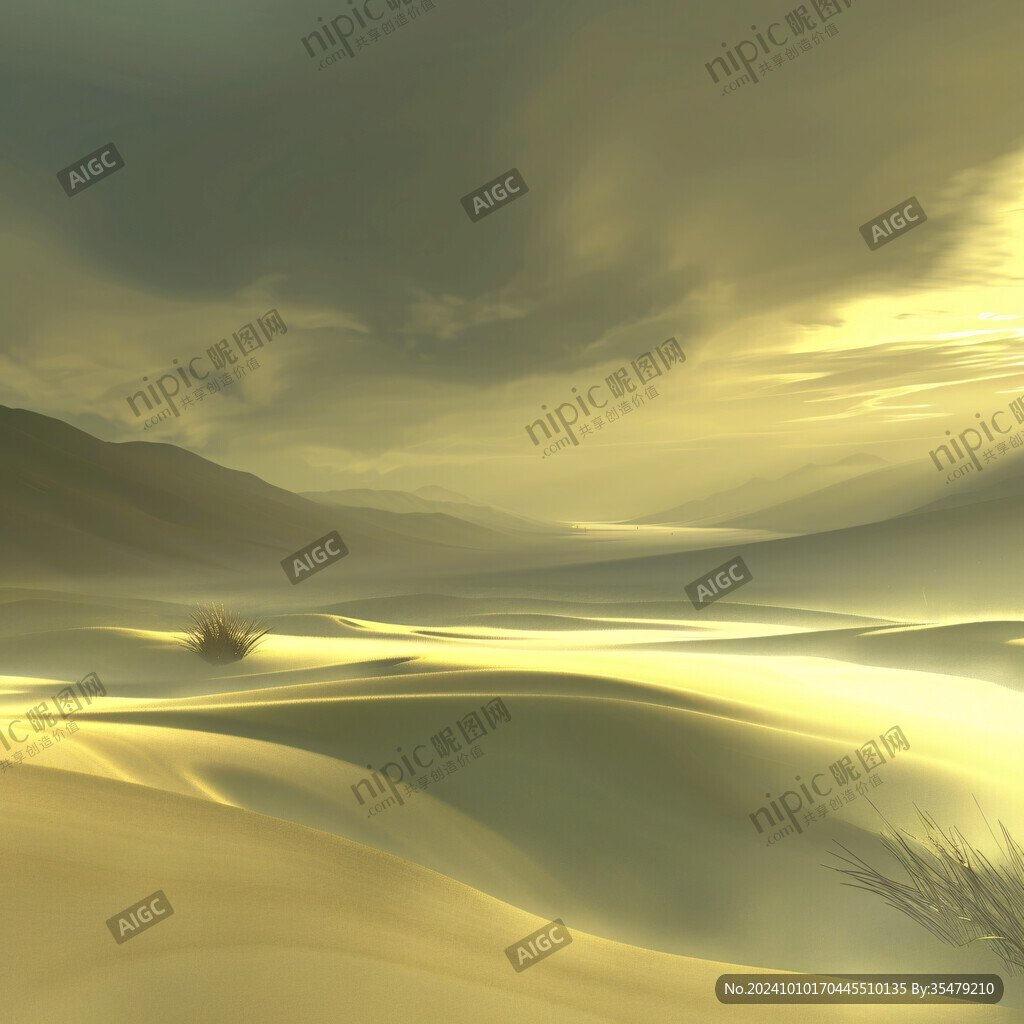 沙漠意境装饰画