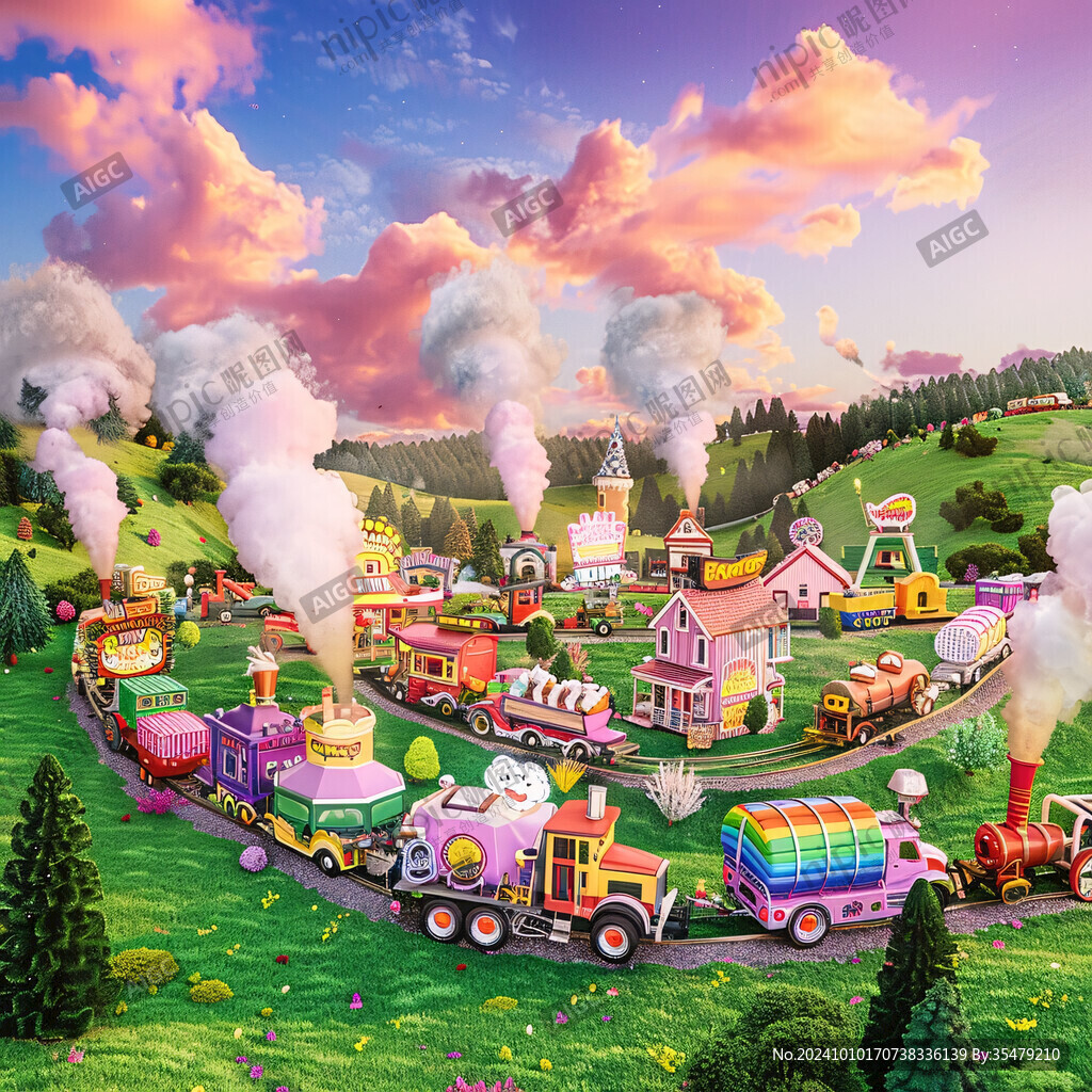 小人国背景实拍