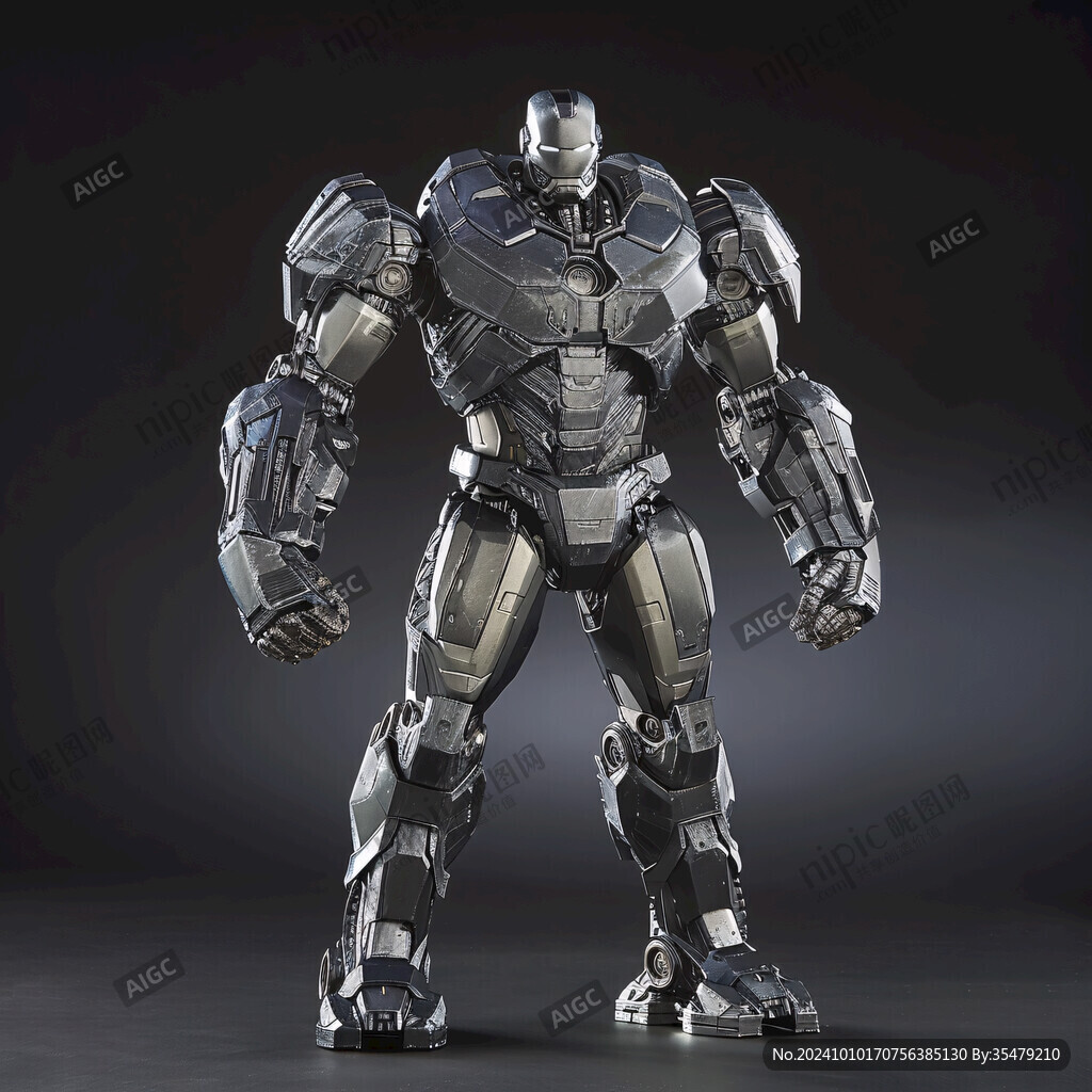 机甲风卡通人物