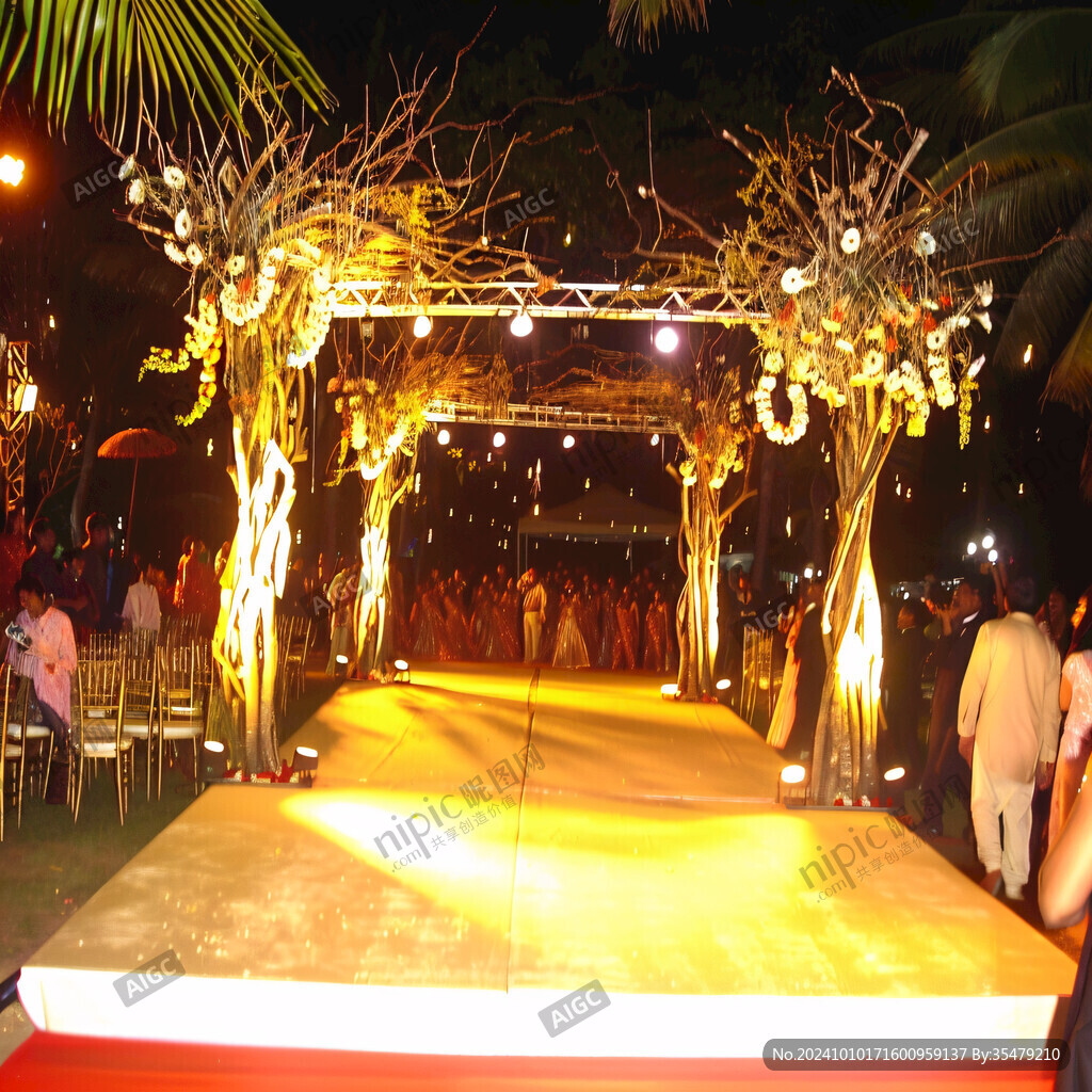 南洋风婚礼舞台
