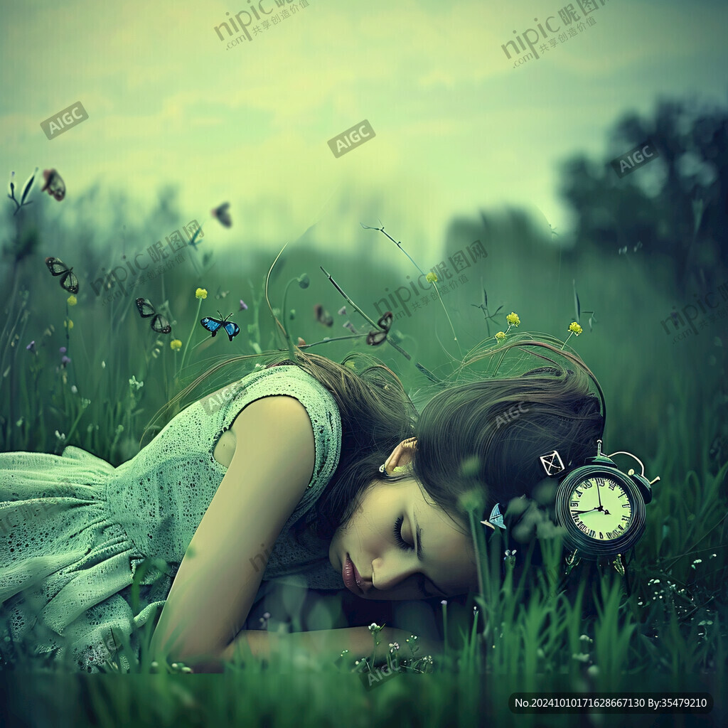 一起睡觉觉小女孩做梦