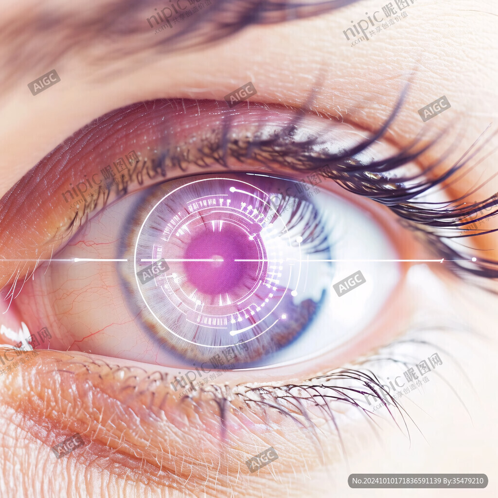 科技眼睛视觉效果