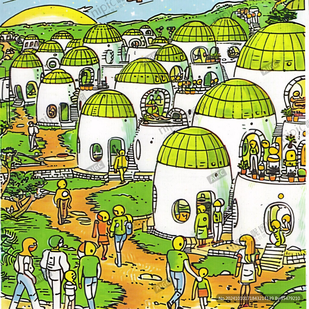 以色列插画科技旅游