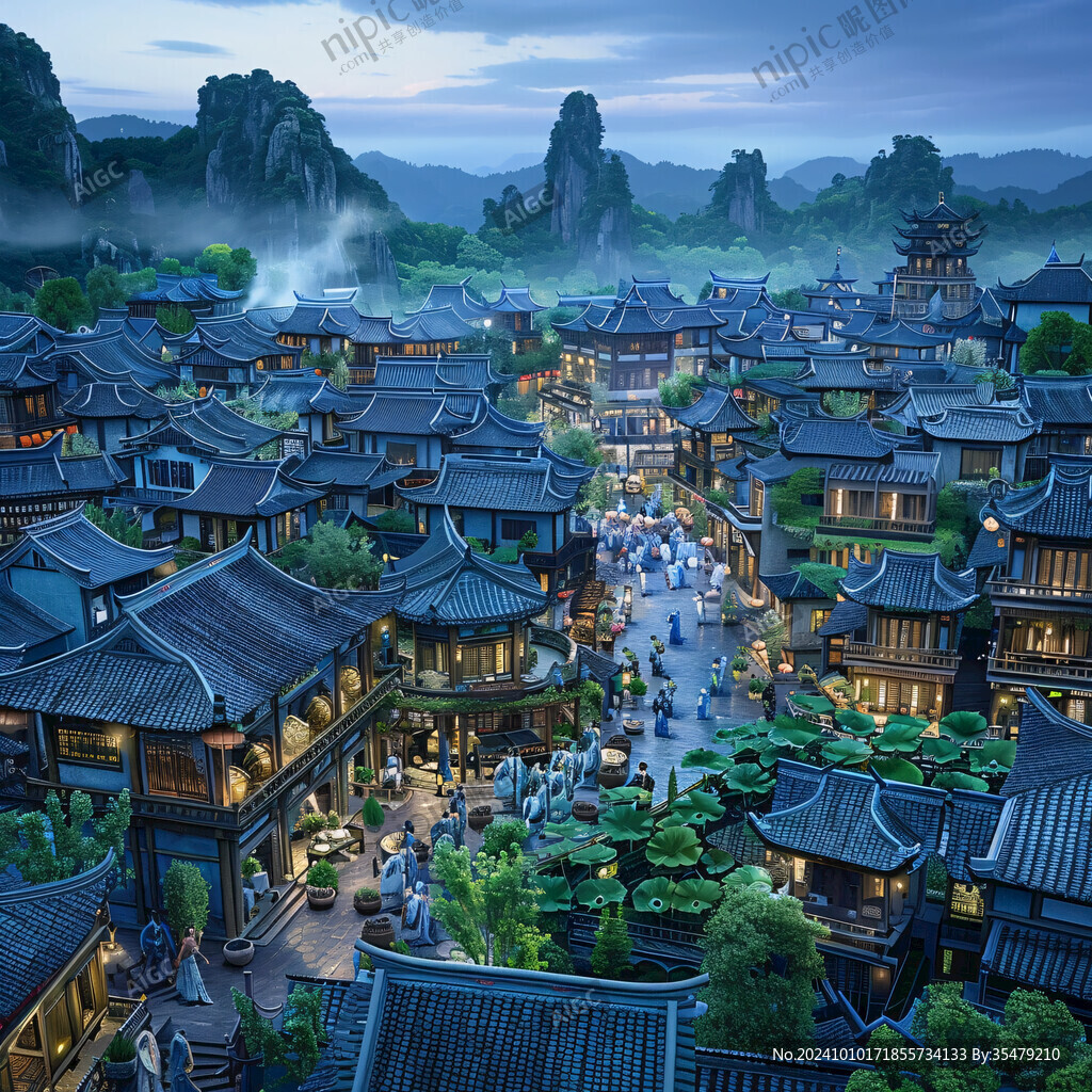 影视城景观设计