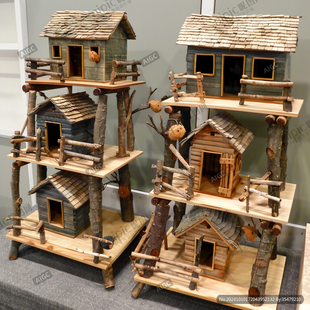木质结构模型