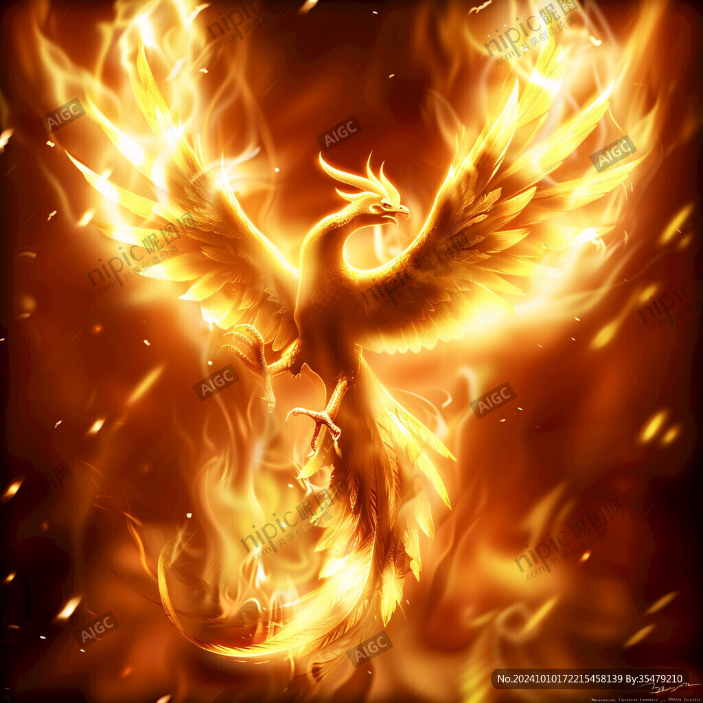 火鸟火凤神火圣火凤凰