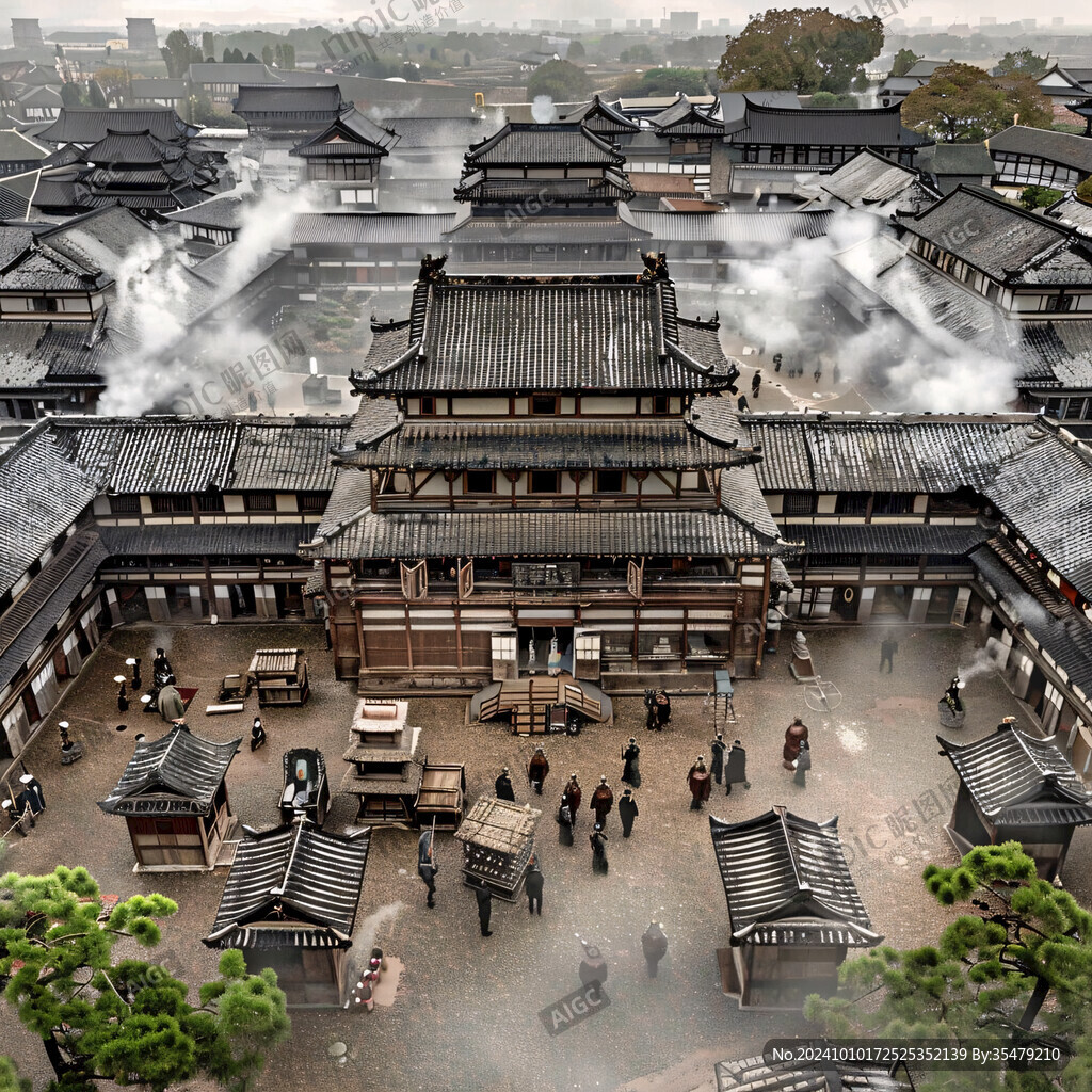 汉代宫城微缩景观