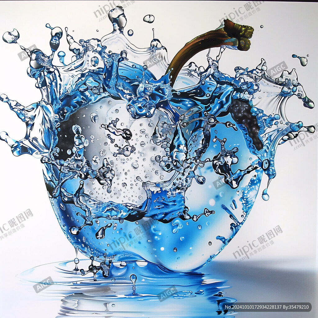 创意水元素