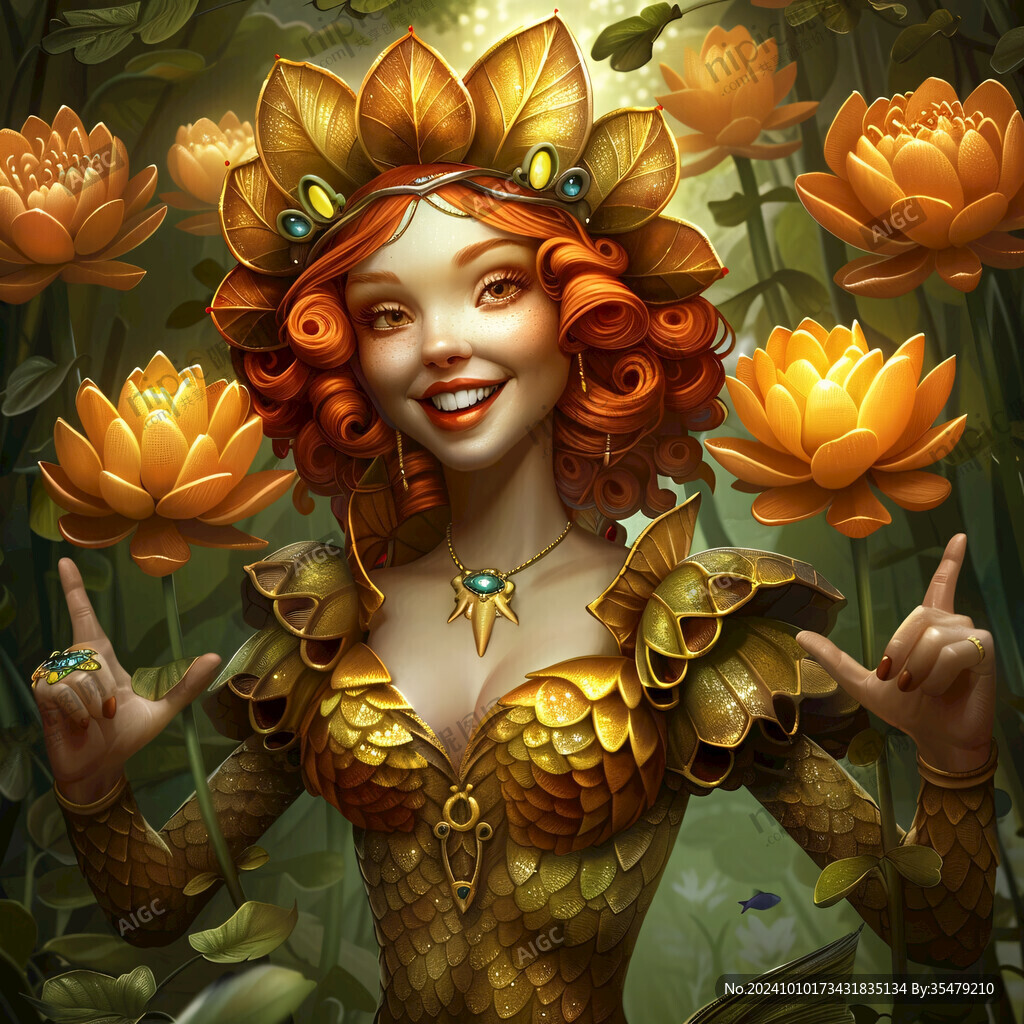 奇幻爱丽斯仙境插画