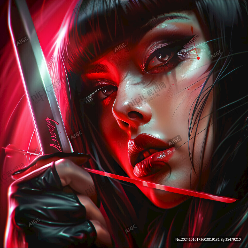 赛博朋克装饰画