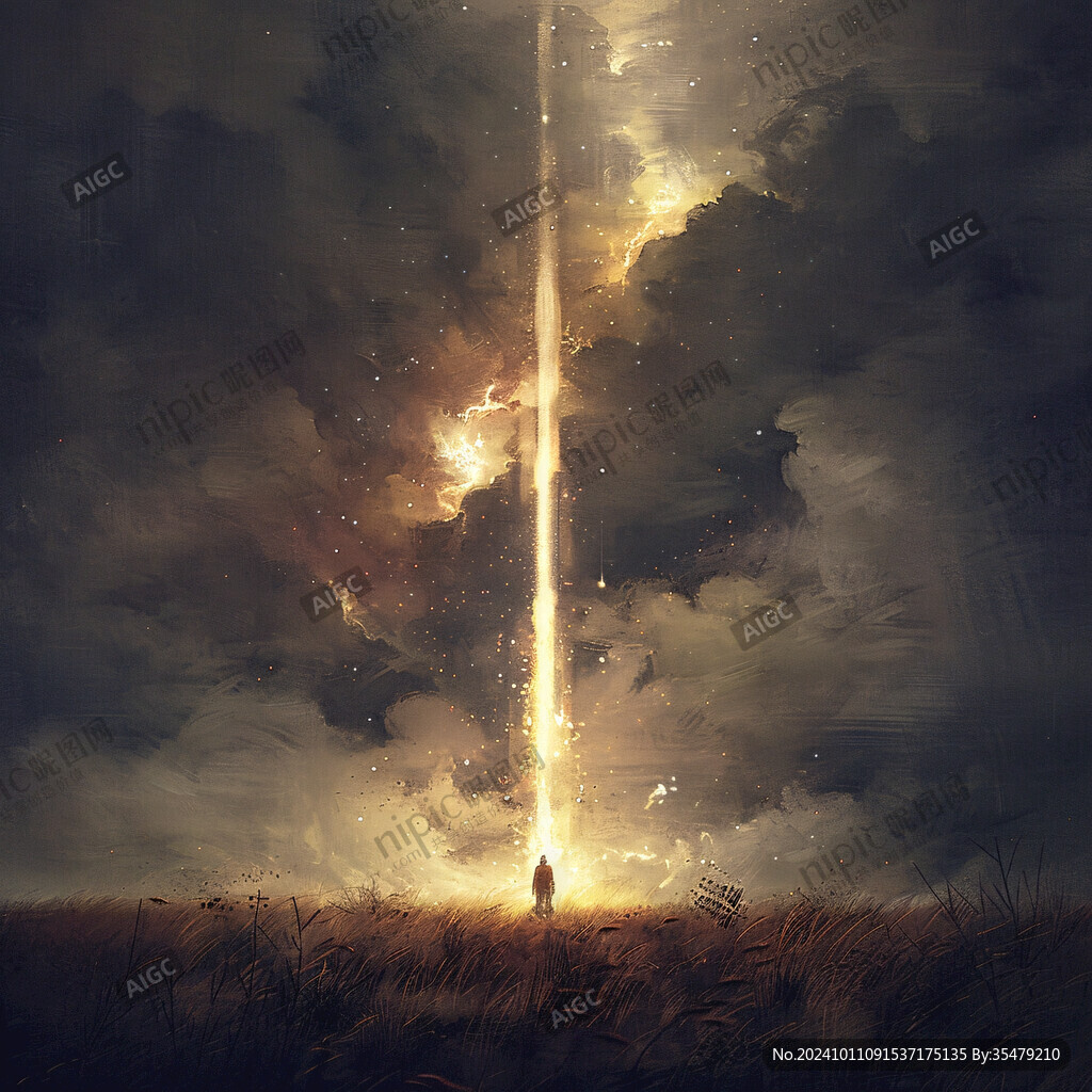 孤身一人背景素材