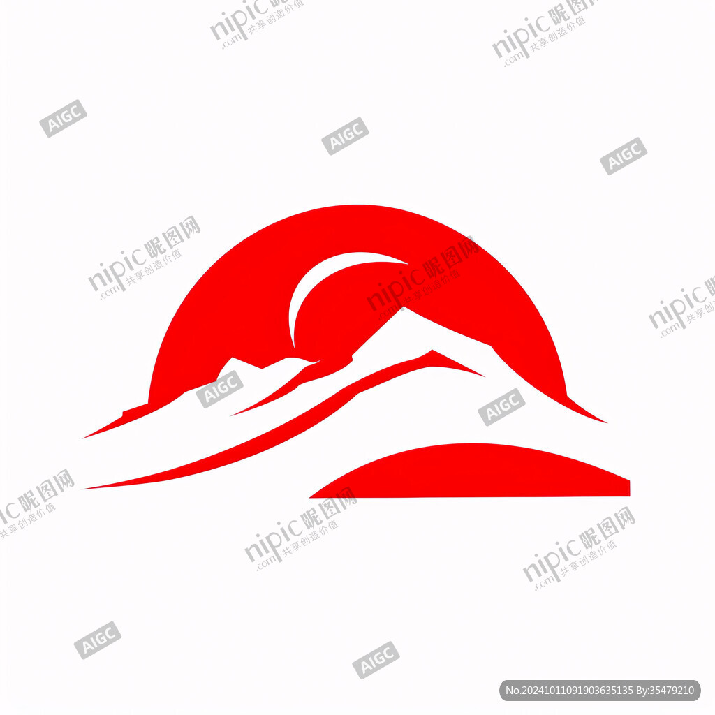 山水太阳户外logo