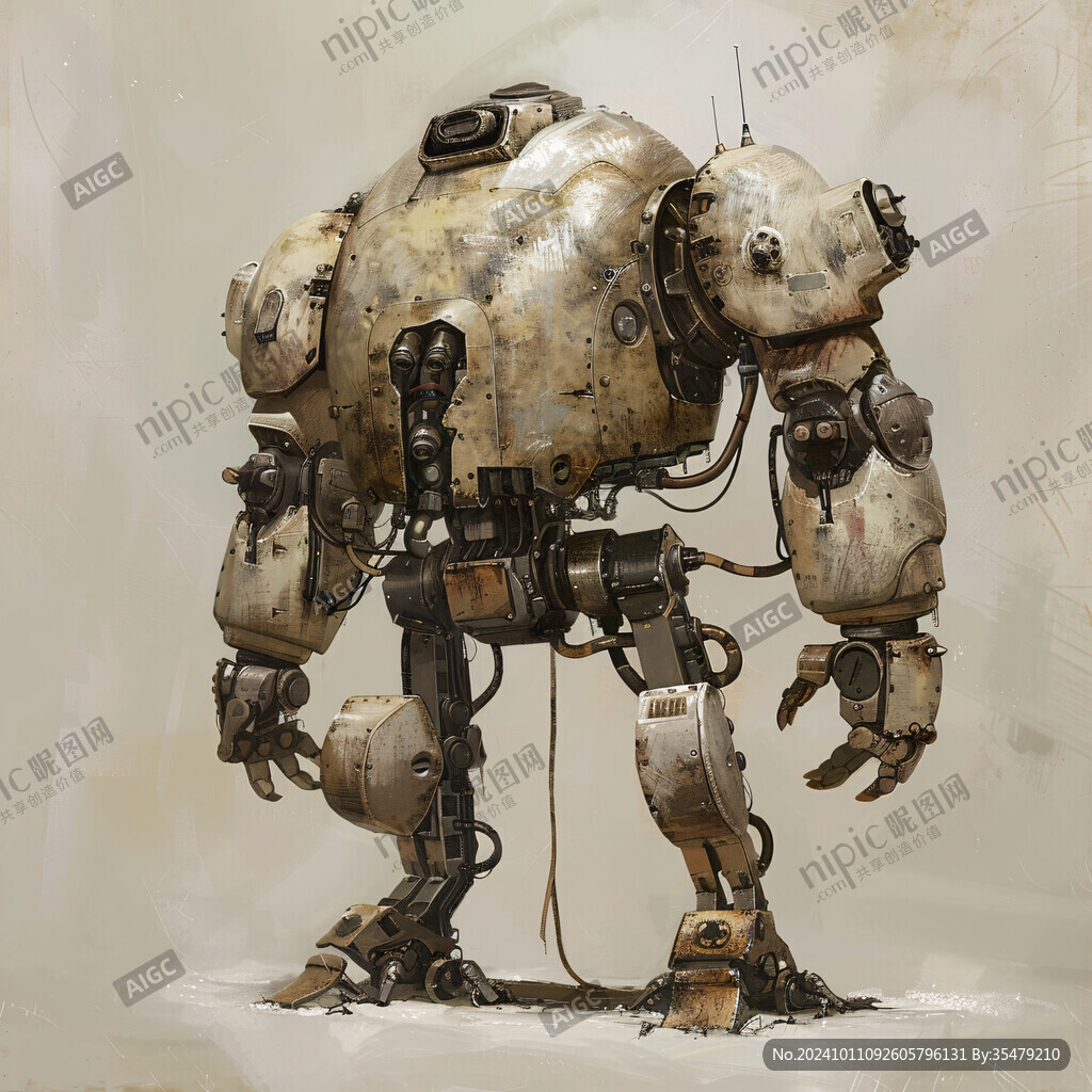 后现代机械科幻装饰品