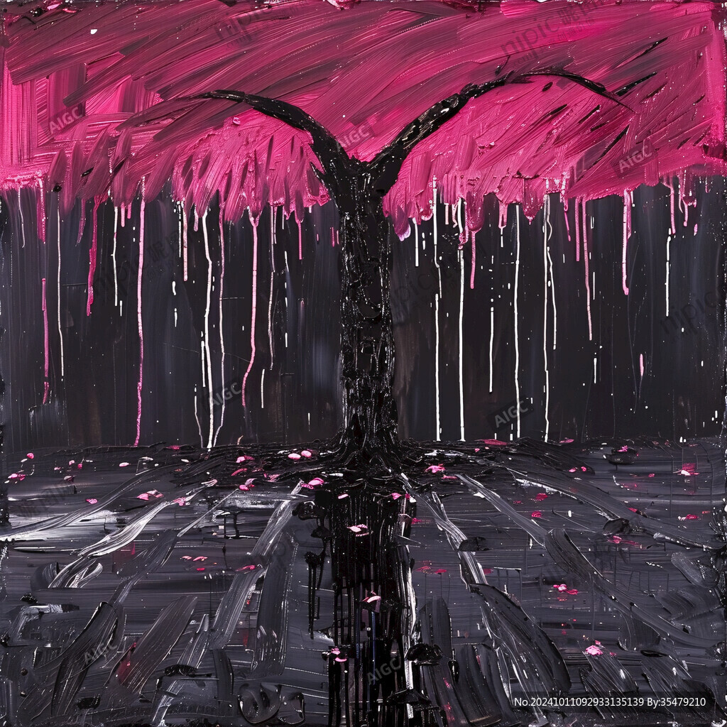 赛博朋克装饰画